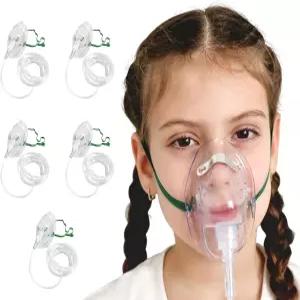 산업용 길쭉한 산소 마스크 5팩소아과