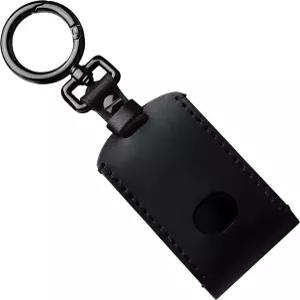 36개의 C5 C30 C9 4버튼 스마트 리모컨 정품 가죽 키 케이스블랙과 호환되는 마쓰다 포브 커버용 투켈렌