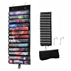 플로리플 플레이 매트 홀더 TCGRPG 매트용 휴대용 정리함 MTG용 컴팩트 스토리지 솔루션 및 2개의 후크가