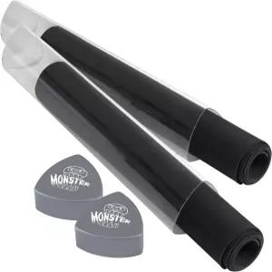 오리지널 몬스터 프리즘 플레이매트 튜브실버 2pk간단한 케이스 디자인 홀더는 표면에서 굴러 떨어지지