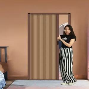 가정용 슬라이딩 도어 자바라 칸막이 파티션 욕실 접이식 미닫이