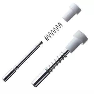 25팩 - 미국산 창문 스크린 클립 알루미늄 교체용 스프링 플런저 핀 프레임 래치 잠금 볼트 풀 패스너 부품