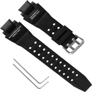 카시오 GW4000GA1000GWA1000GWA1100용 16mm 교체용 실리콘 시계 밴드 내구성이 뛰어난 방수 남성용 교체 G