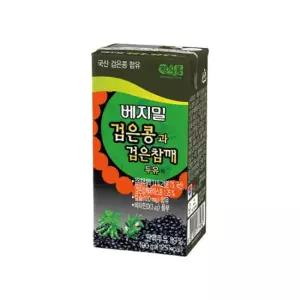 정식품 베지밀 검은콩과 검은참깨 190ml 24팩
