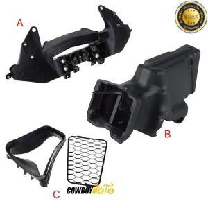 혼다 CBR600RR CBR F5 2007-2009 2010 오토바이 램 에어 튜브 덕트 흡기 헤드라이트 브래킷 페어링 스테이