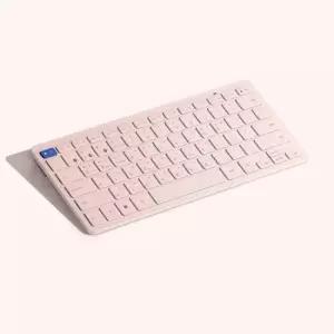 레트로키보드 시크 블루투스무선겸용 키보드(키스킨) BTK-12핑크