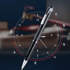 (튼튼)볼펜형 보이스레코더 녹음기 원버튼 스레 강의용 휴대용 소형 미니 니레 용레 펜형