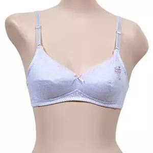 노와이어 2단계 주니어 AA컵 청소년 브라 여자아이 aQT5+9viM