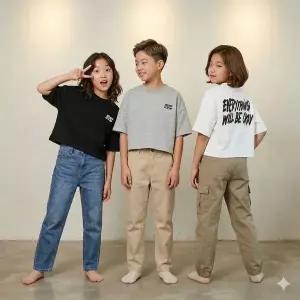 [보리보리/말괄량이]윌반크롭01 주니어옷 여아의류 초등학생옷 10대패션