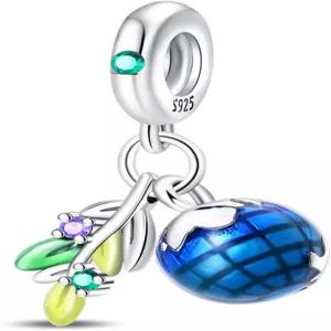 아발릴스 실버 참 여성용 매력 팔찌 및 목걸이 발렌타인 데이 어머니의 날 주얼리 선물