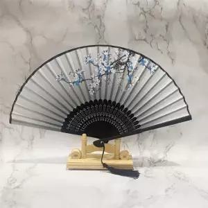 부채접이식 휴대용 접이식 실크 대나무부채 LM-0323