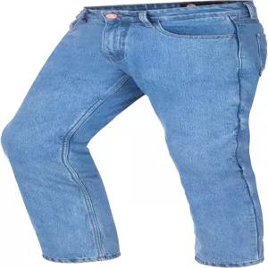 위키드 스톡 CE 레벨2 갑옷을 입은 남성용 라이딩 팬츠 - 다크 블루