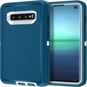 갤럭시 S10 케이스용 IHONVA S10E에 맞지 않음 방진방진 3단 전신 보호 스크린 프로텍터 없음 삼성