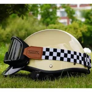 하프페이스 헬멧 오토바이 반모헬멧 클래식 바이크 오픈페이스 스쿠터