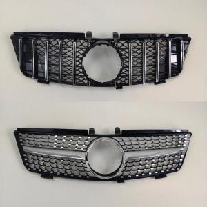 메르세데스 벤츠 ML W164 20052008 ML300 GT 스타 프론트 전면 인렛 그릴 범퍼  튜닝 바디 키트