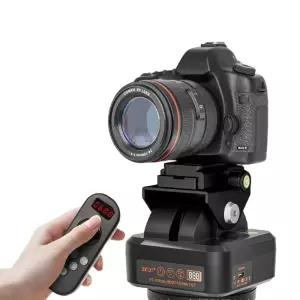 카메라 전동 회전대 원격제어 턴테이블 각도조절 거치대