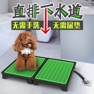대형 및 중형견용 자동 배변기, 직수형 하수구, 소변 없는 패드,