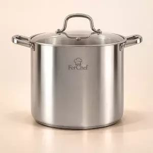 페르쉐프 스테인리스 곰솥 30cm 15L 대용량 인덕션 육수냄비 업소용 곰솥