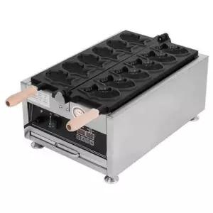 붕어빵 기계 미니 6구 간식 메이커 전기 팬 도미빵 행사용 파티 소형