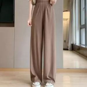 [다잇템] 여성 빅사이즈 넓은 하이웨스트 팬츠