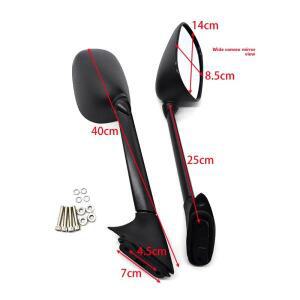 바이크 오토바이 백미러 튜닝 자동차 차량용 호환 레이싱 볼록 거울 반사 직선 바 TMAX500 플라스틱 알루미