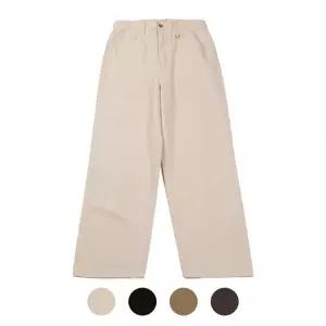 [모로엠] 와이드핏 남친룩 봄코디 절개 코튼 팬츠 SQ-PTA-5005M