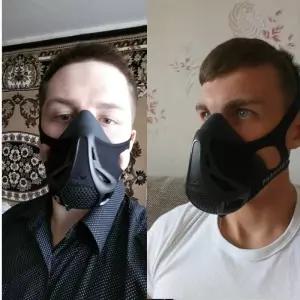 저산소 마스크 산소차단 러닝 호흡 유산소 산소 스포츠 승무원 등산 런닝 폐활량 훈련