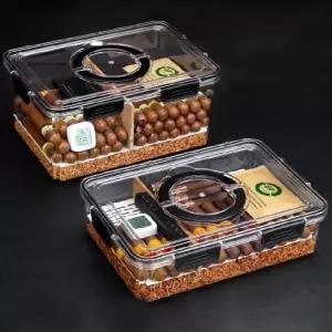 시가휴미더 시가케이스 삼나무 스모커박스 포켓 습도조절