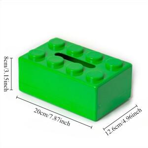 창의적인 자동차 모양 블록 티슈 박스 홀더, 벽걸이형 종이 냅킨 보관함, 서랍 포함, 홈 데코