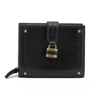 패딩턴 레더 스퀘어 프레임 지갑 CH26SP916O37001 BLACK