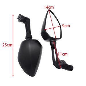 혼다 PCX150 NMAX155/300용 호환 바이크 오토바이 후방 거울 반사경 튜닝 ABS 플라스틱 알루미늄 소재 여행