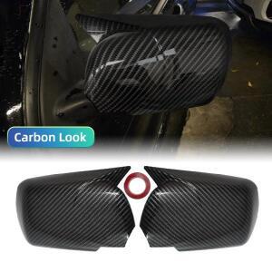 2개 2024년형 BMW X5 E53 19992006용 호환 M 스타일 미러 커버 유광 블랙 사이드 캡