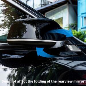 테슬라 호환  모델 3 백미러 충돌 방지 스트립 리버스 장식 스티커 스테인레스 스틸