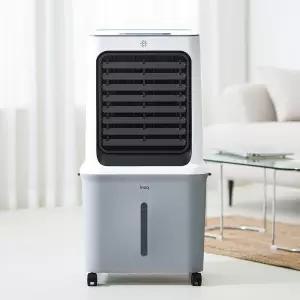 Inoq 수조분리 기화냉각식 3면 파워냉풍 저소음 냉풍기 35L 리모컨형/업소용 사무실 가정용냉풍기