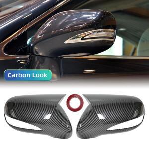 LHD 렉서스 IS350 20082012 1쌍 후방 미러 커버 날개 사이드 캡 자동차 차량용 호환 호환 액세서리