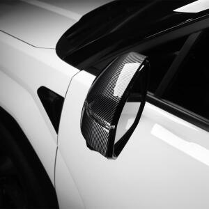 현대 산타페 MX5 20242025 LHD/RHD ABS 사이드 도어 백미러 커버  자동차 차량용 호환 호환 액세서리 2개