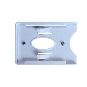 자동차 차량용 호환 조직 카드 슬리브 앞유리 태그 내구성 ID IC 홀더 빨판 창 마운트 클립 1개