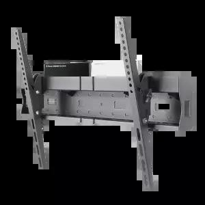 최대 75인치 셋탑 공유기 숨기기 각도형 티비 벽걸이 거치대 브라켓 선반 40 42 43 49 50 55 60 65 70 75인치 삼성 엘지 LGTV 호환용