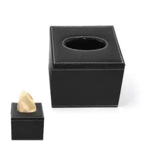 치킨집 삼겹살 식당용 가죽느낌 사각 블랙 냅킨케이스 테이블용 업소용 음식점