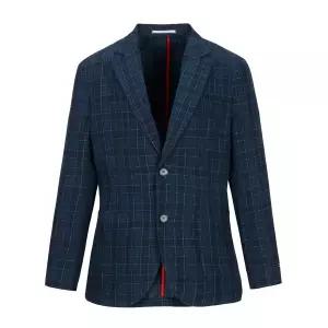 [롯데백화점]페라로밀라노 유럽 수입 린넨 체크 자켓 AM0EJK25245