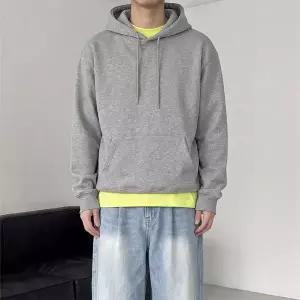 합포 오버핏 무지 후드티 6color