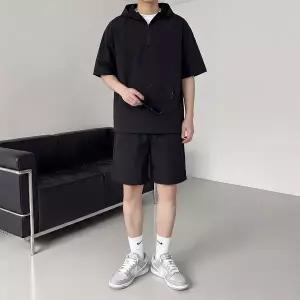 [2PACK] 나일론 스판 아노락 트레이닝세트