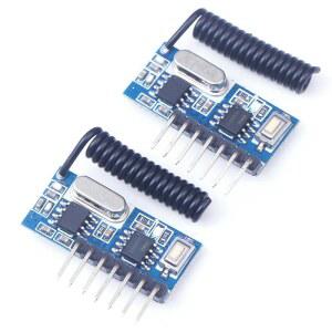 RX480E 433MHZ RF 수신기 학습 코드 433 원격 제어 모듈 4CH 무선 디코더 MHZ 인코딩을 위한 출력