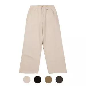 [모로엠] 와이드핏 남친룩 봄코디 절개 코튼 팬츠 SQ-PTA-5005M