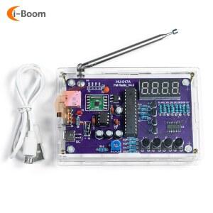 HU 017A RDA5807S 라디오 DIY 키트 모듈 조정 전자 다기능 FM 가능한 108MHZ 연습 납땜 교육 87