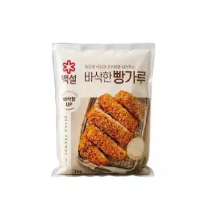 백설 바삭한 빵가루 1kg 각종 튀김요리 가루