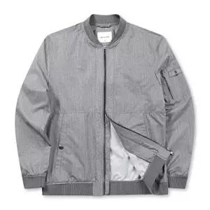 [브렌우드 강남점]브렌우드 BRUAM26451GYX 브리스톨 경량 프린트 보머