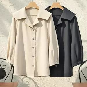 [옷자락]여자 데일리 데이트룩 러블리 세일러 블라우스