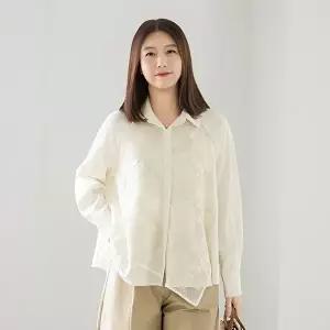 [마담4060]엄마옷 마담4060 블라우스 중년여성 데일리 [클래씨마담]가든스팽글셔츠 -YBL2603006-