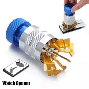 호환  시계 플라스틱 리프트 프론트 케이스 커버 삽입기 제거기 시계 오프너 유리 제거 배터리 교체 수리